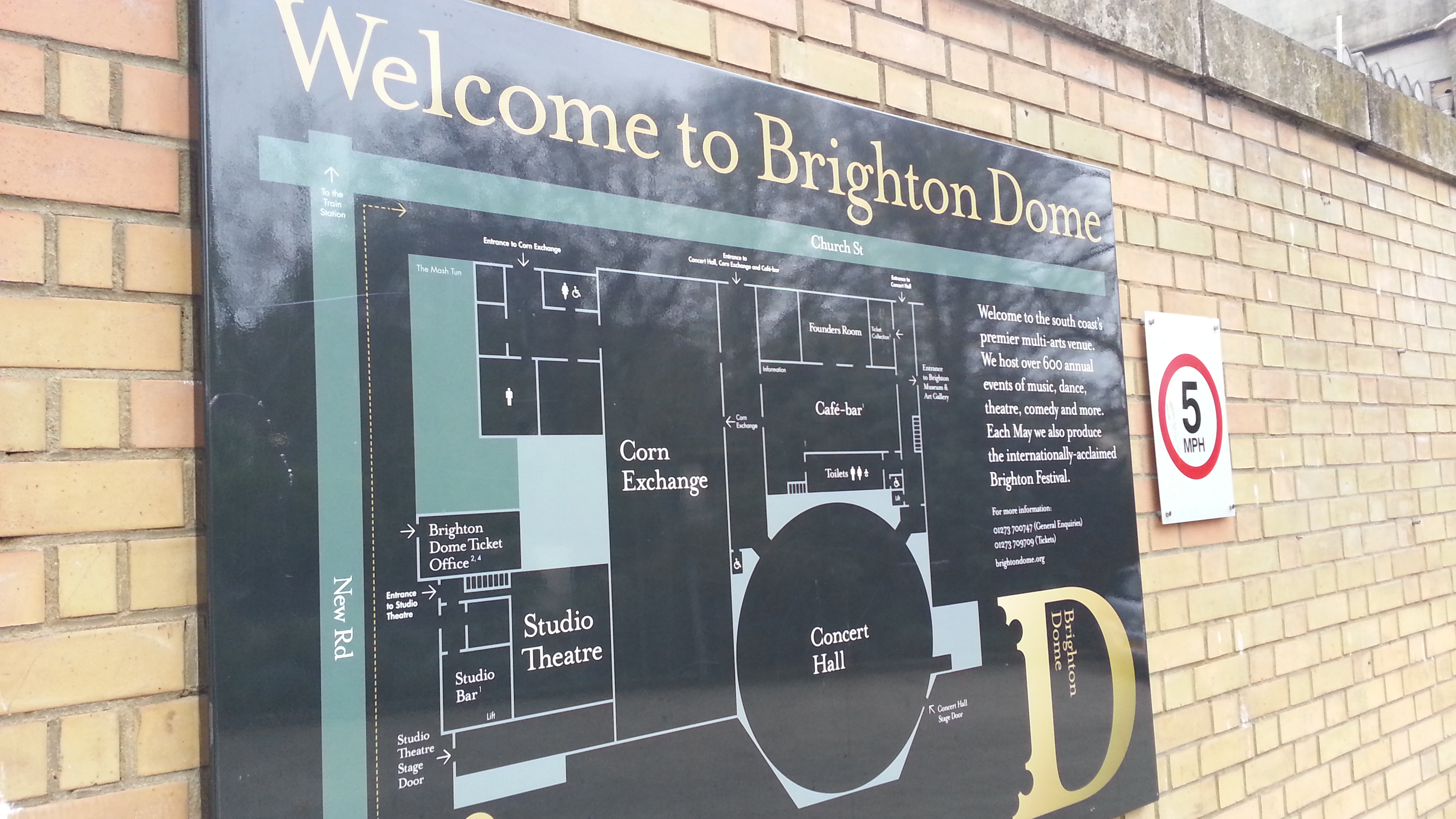 Brighton Dome Map Adam's Blog