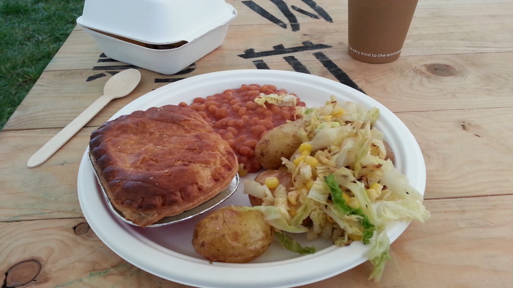 Leeds Festival 2014 Crew Catering food