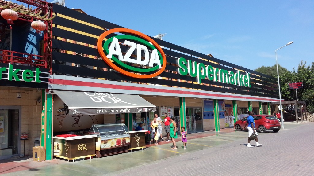 AZDA Supermarket, Hisaronu, Turkey