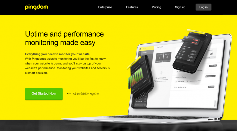 Pingdom Uptime Performance Monitoring